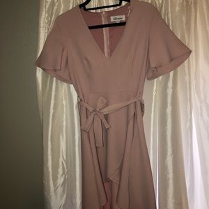 Babyboo High Low Midi Dress